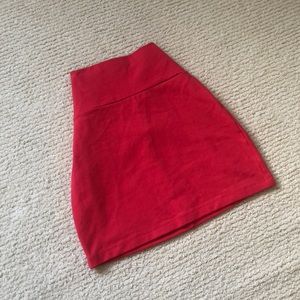 BEBE Hot Pink Miniskirt